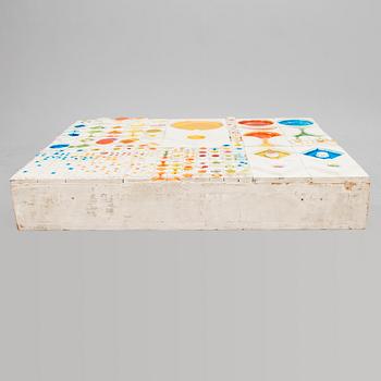 RUT BRYK, a porcelain relief, 'Candy' signed Rut Bryk 1970.