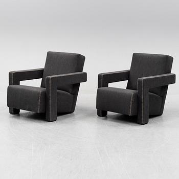 Gerrit Rietveld, "Utrecht", fåtöljer 1 par, Cassina.