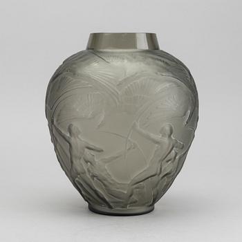 René Lalique, vas "Archers", Frankrike efter 1921, modell nr 893.