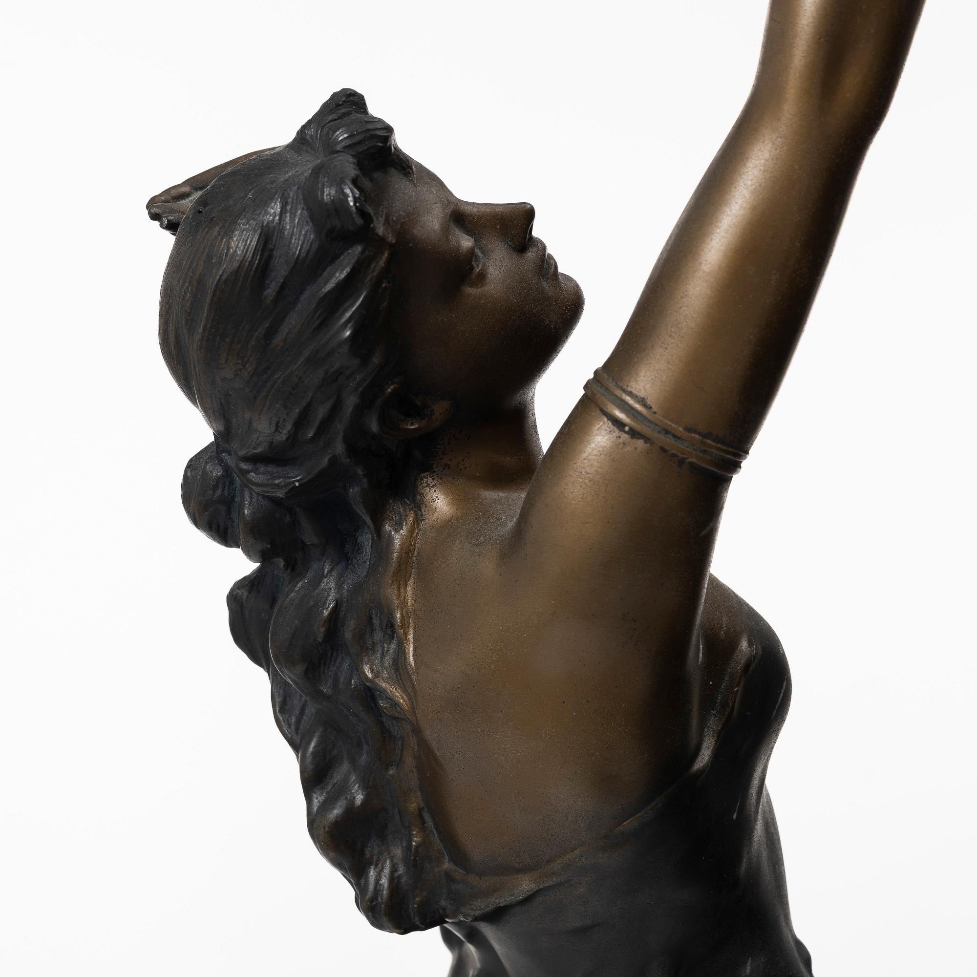 Table lamp, early 20th century.