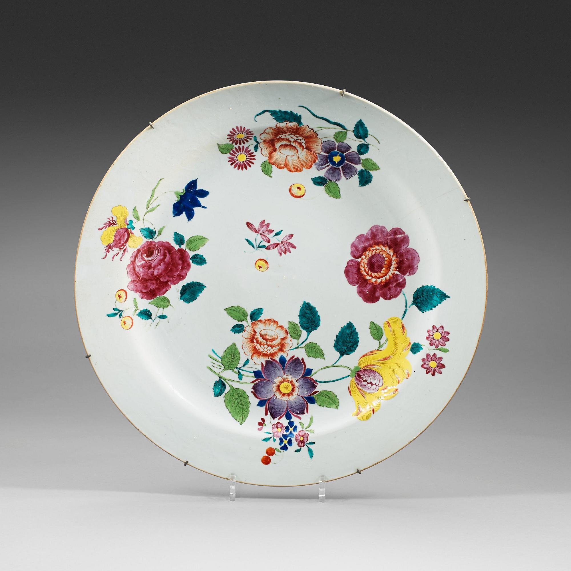 FAT, porslin. Qingdynastin, Qianlong (1736-95).