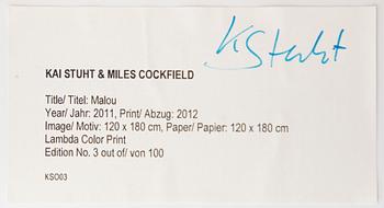 Kai Stuht & Miles Cockfield, "Malou".