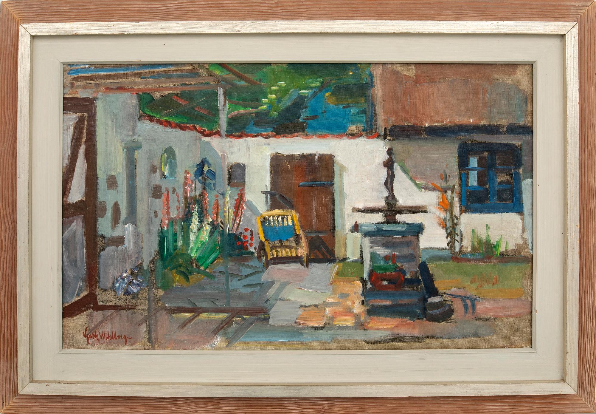 Gerhard Wihlborg, "Trädgårdshörn".