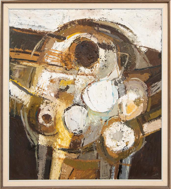 Poul Janus Ipsen, oil on canvas signed and dated 1963.