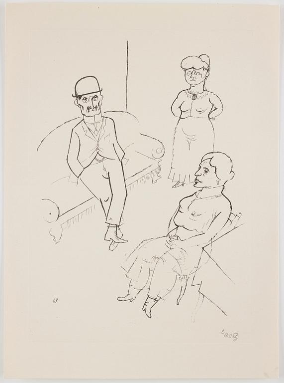 George Grosz, "Ecce Homo".