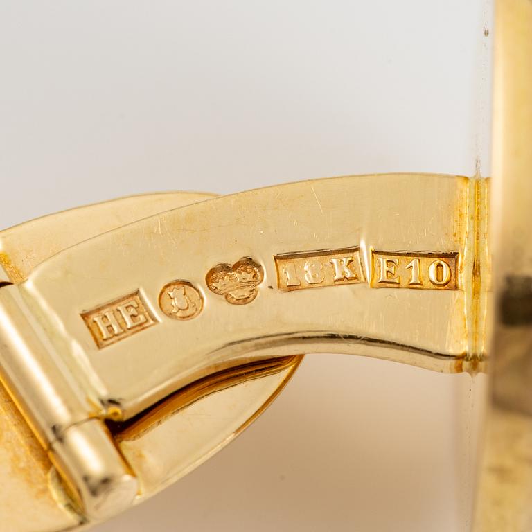 Manschettknappar, ett par, 18K guld. Stigbert, Engelbert.
