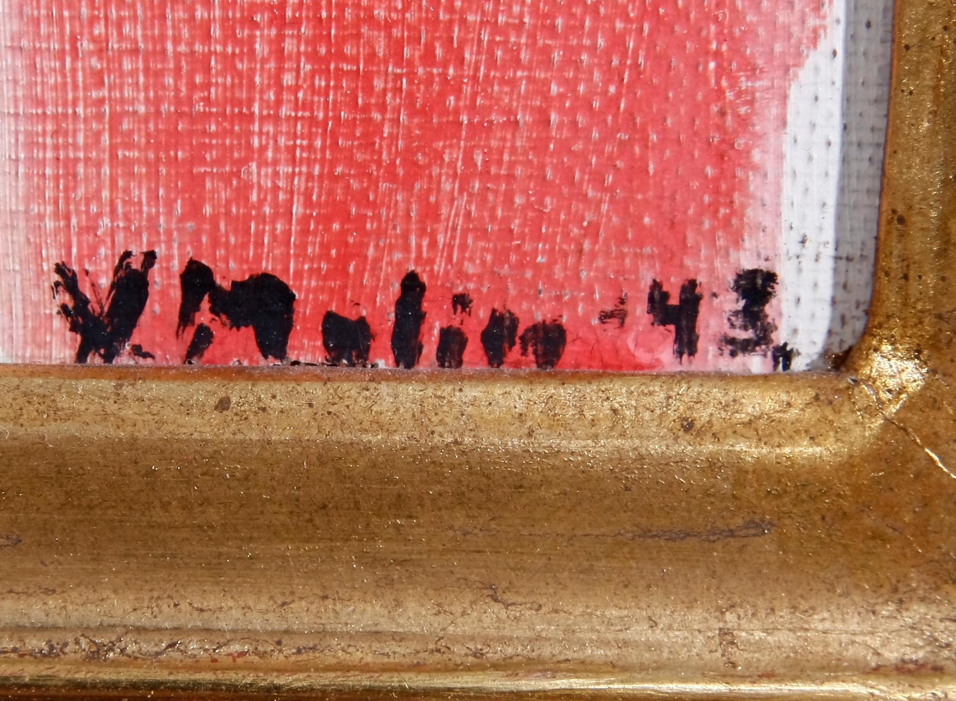 MOLIN, VERNER, olja på duk, sign o dat -43.