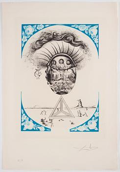 Salvador Dalí, Portfölj, "Dix Recettes d'Immortalité" (11).