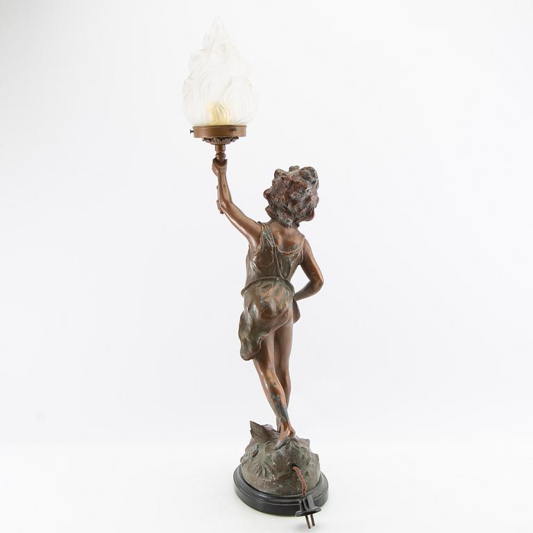 Bordslampa tidigt 1900-tal.