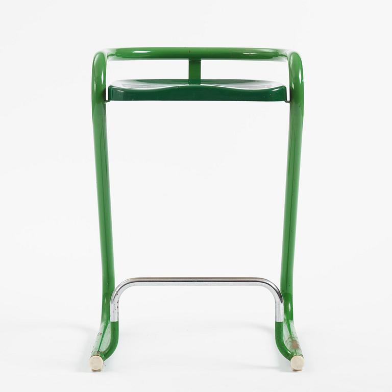 Börge Lindau & Bo Lindekrantz, a stool model "S70-3", Lammhults, post 1968, provenance Lasse Åberg.