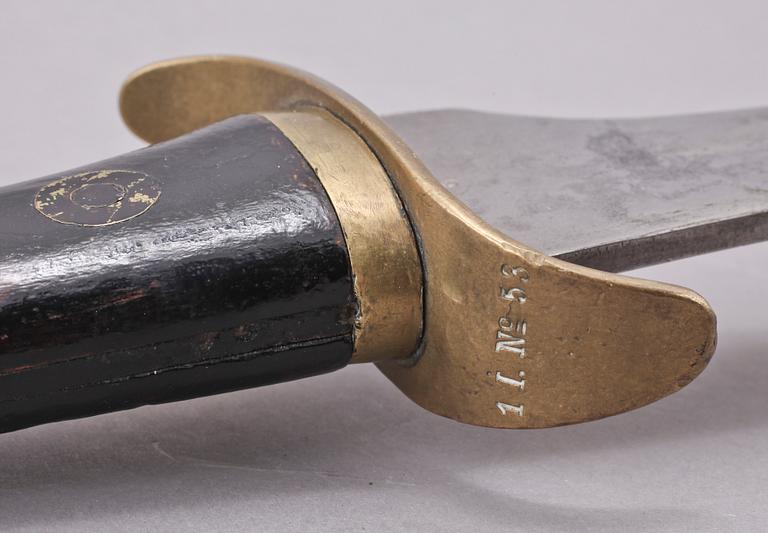 HUGGARE, samt STICKERT, 1800/1900-tal.