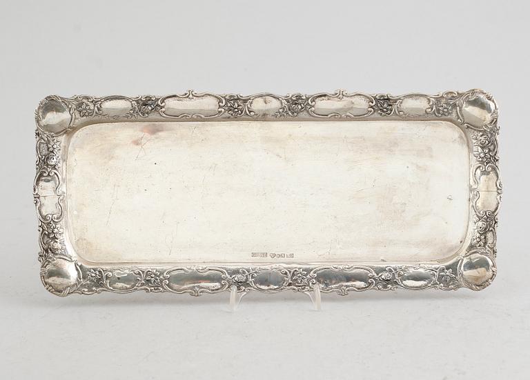 BRICKA, silver, Gewe, 1963. Vikt ca 409 gram.