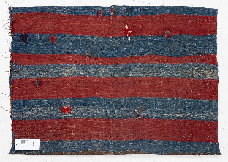 An antique soumak 'Bagface', ca 88 x 67 cm, Probably Cappadocia.