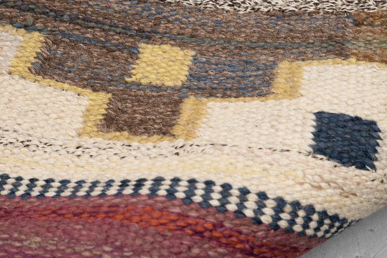 Märta Måås-Fjetterström, a carpet, "Bruna heden", flat weave, ca 300,5 x 198,5 cm, signed AB MMF.