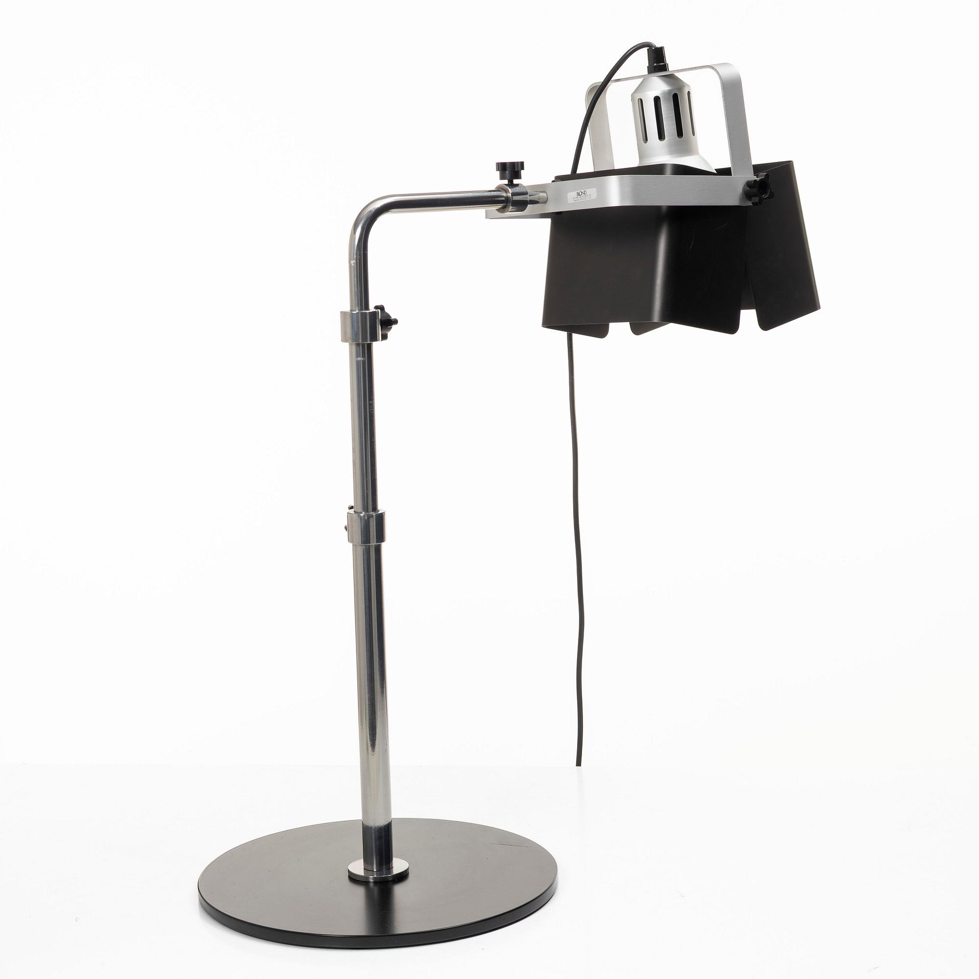 Yrjö Kukkapuro, a 'YK100B'  table lamp, Blond, 2020's.