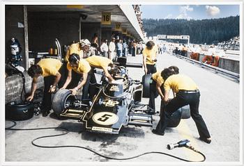 Kenneth Olausson, "Ronnie Peterson in Lotus 72 – Zeltweg 1975".