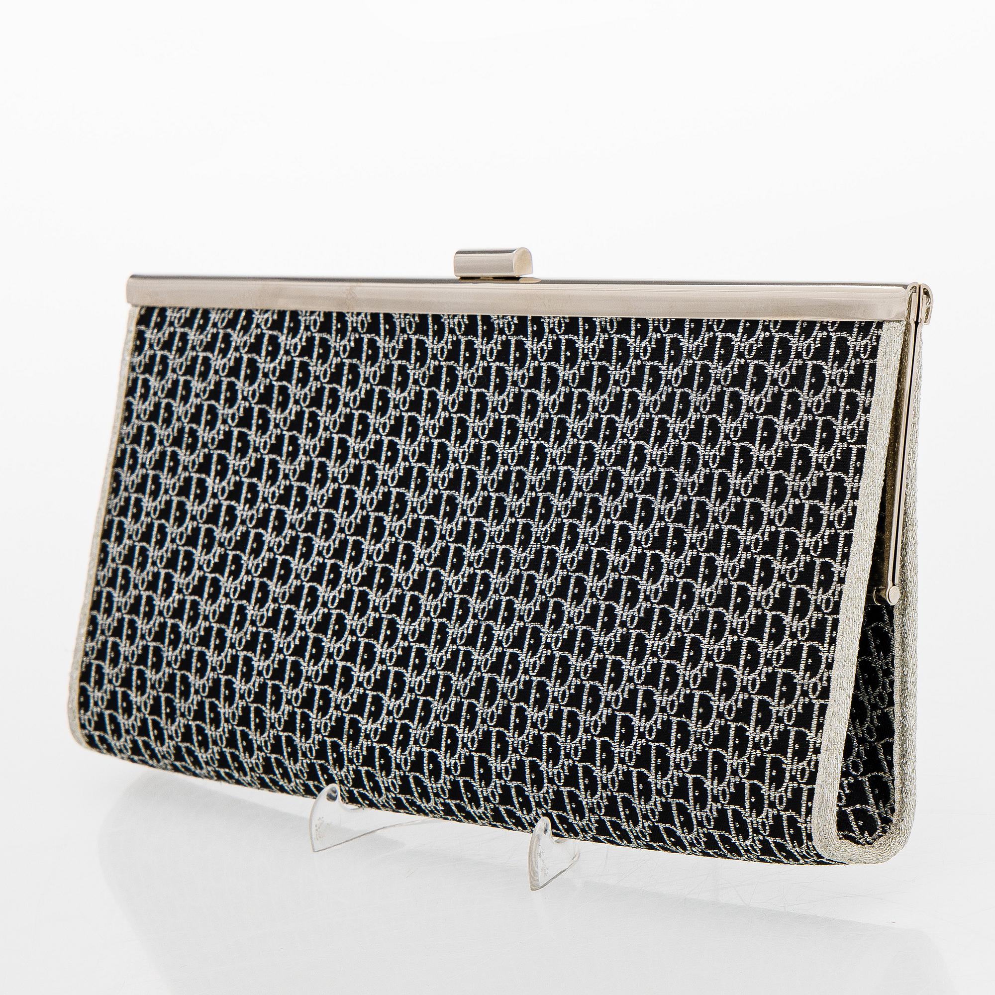 Christian Dior, a vintage clutch bag.
