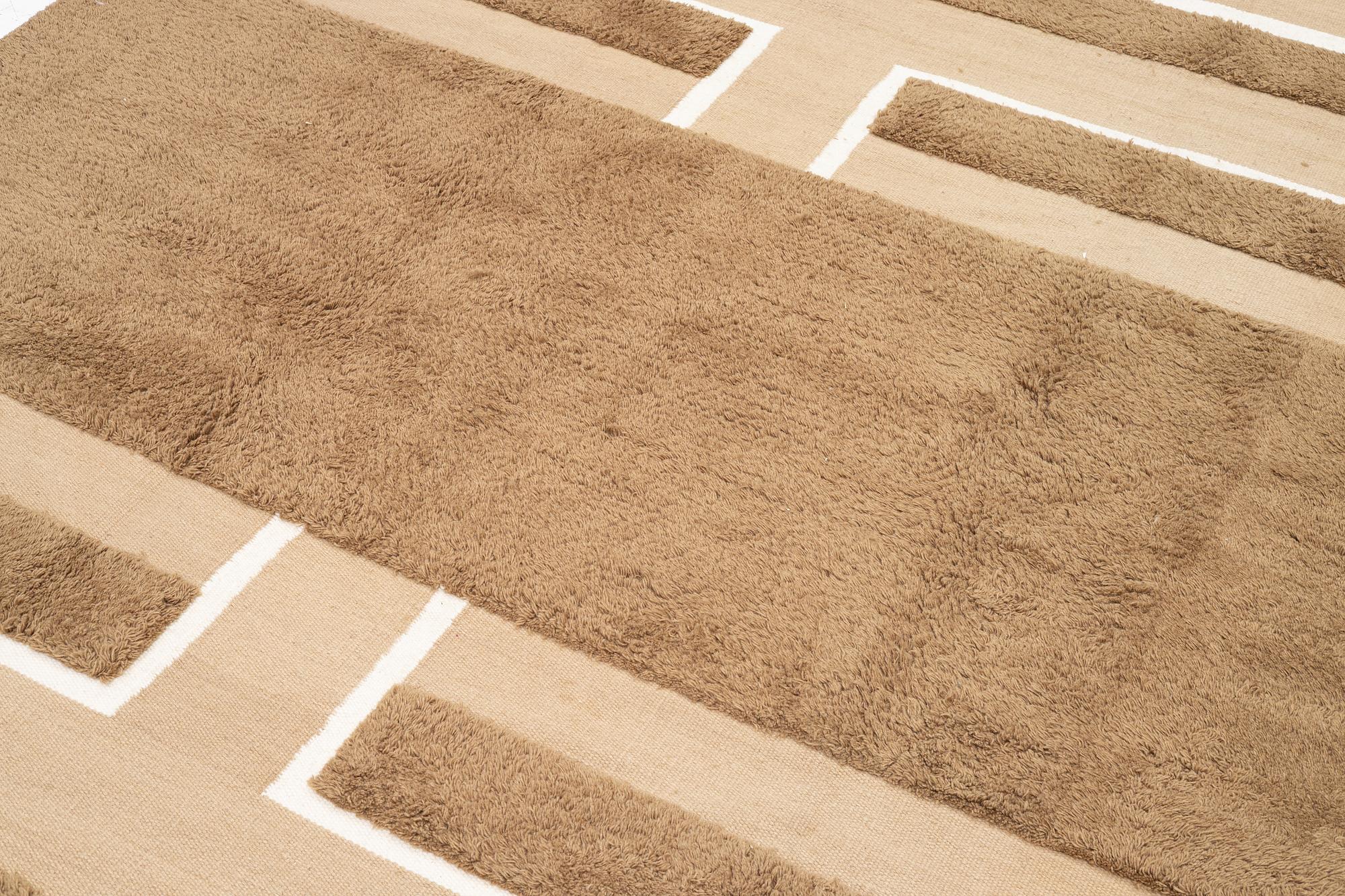 A partially tufted 'Veda' carpet, Chaatwal & Jonsson, approx. 300 x 205 cm.