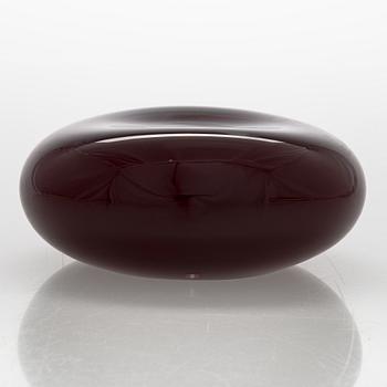 Harri Koskinen, veistos, lasia, signeerattu ja numeroitu, Harri Koskinen, Iittala 2009, 14/100.