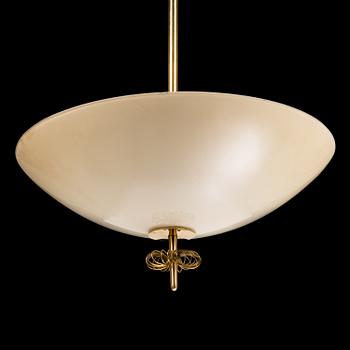 PAAVO TYNELL, A mid 20th century pendant light for Taito, Finland.