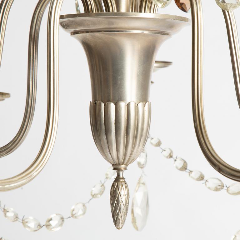 Chandelier, Swedish Grace, 1920s.