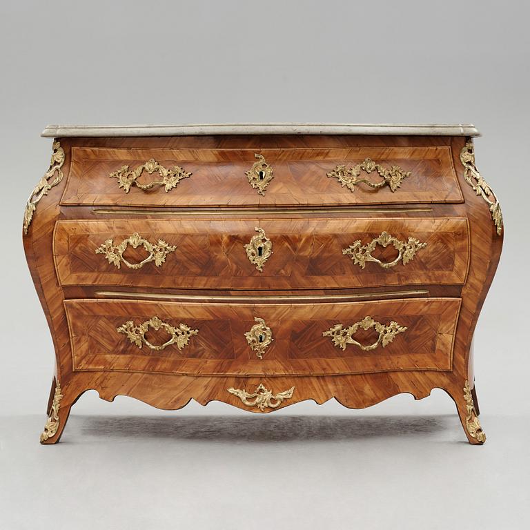 A Swedish Rococo commode.