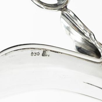 Jug, silver, Swedish import mark, 20th century.