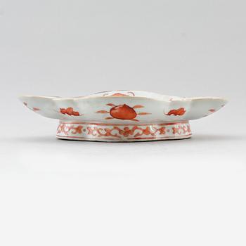 SKÅLFAT, porslin, Kina, sent 1800-/1900-tal.