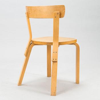 ALVAR AALTO, kirjoituspöytä ja tuoli, Artek 1900-luvun puoliväli.