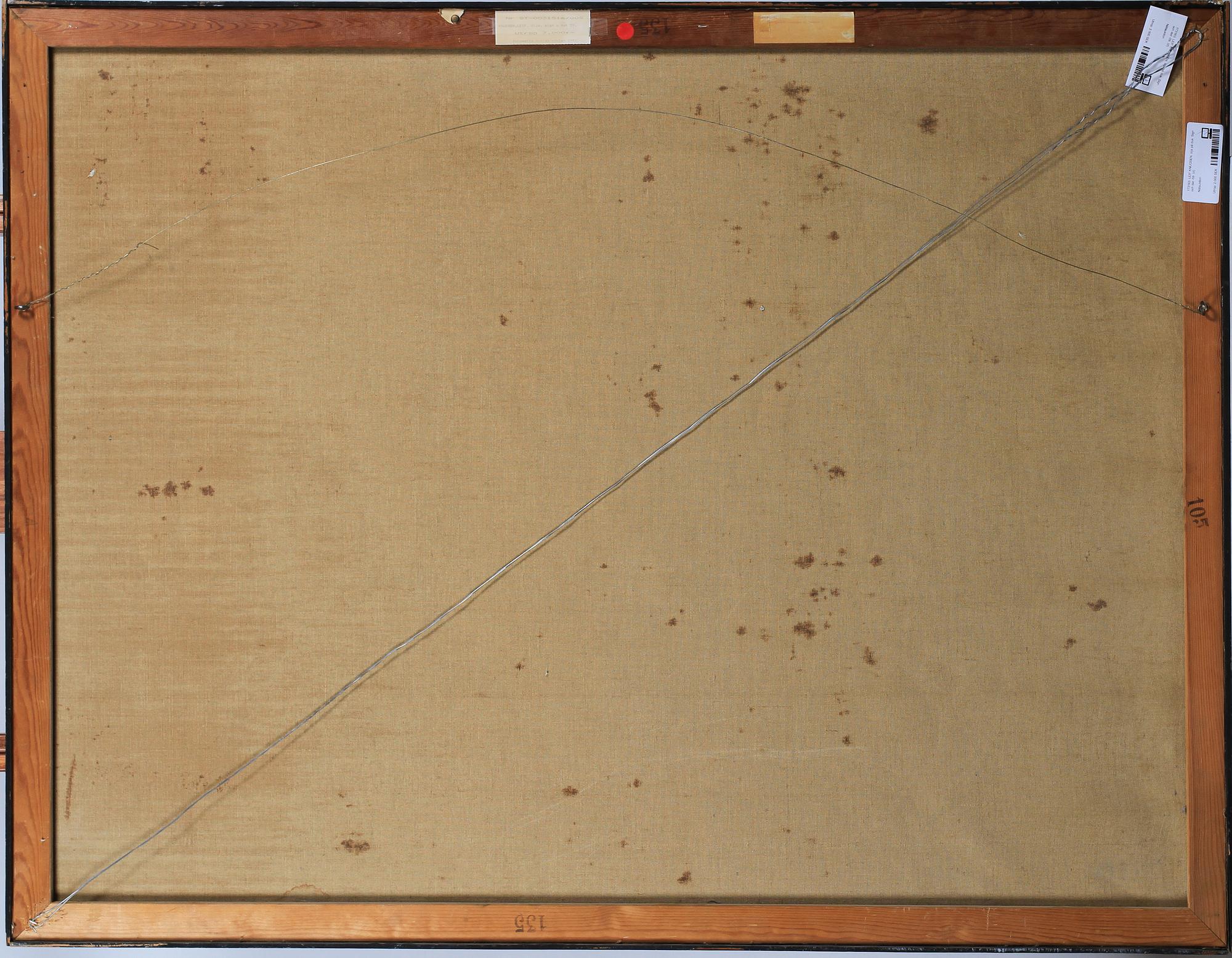 LEIF KNUDSEN, olja på duk. Sign och dat -59.