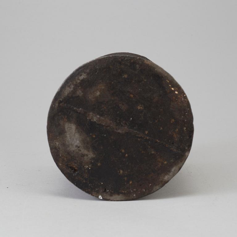 TOBAKSBURK, gjutjärn, Hellefors bruk, daterad 1791.