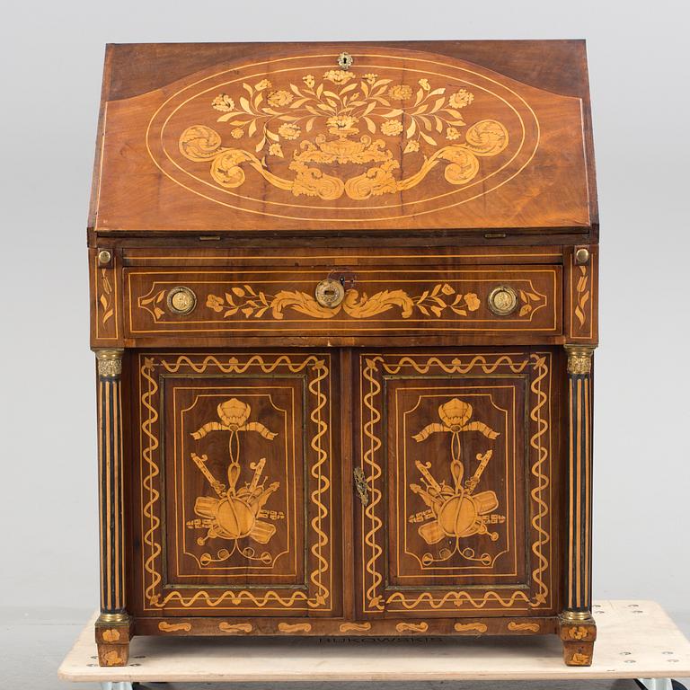 A 19th century Dutch secretaire.