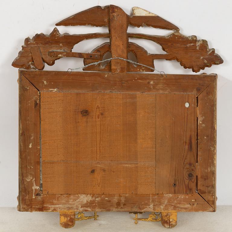 Mirror wall sconce, late Empire, mid-19th century.