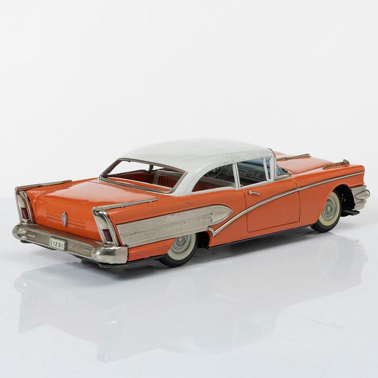 Asahi Toy Company, toy car, Buick model from 1958, Japan.