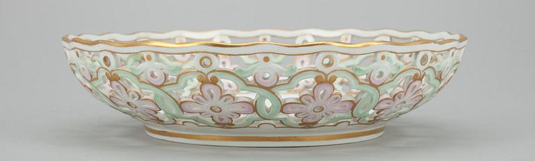 SKÅL, porslin Meissen, 1900-tal.