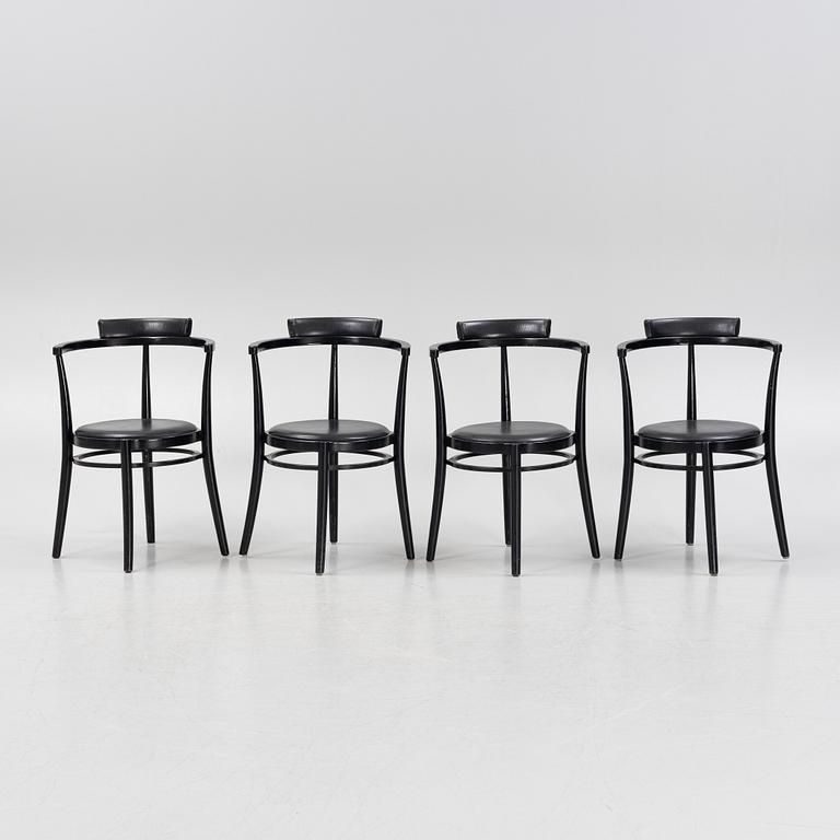 Åke Axelsson, four 'Bohem' chairs, Gemla, Sweden, 1989.