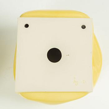 Åsa Johansson, skulpturer, 2 st "Sunny Day, Sunny Cubes", 2021.