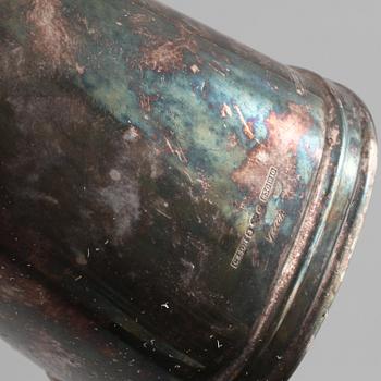 LJUSSTAKAR, ett par, silver, Tore Eldh, Ceson, Göteborg, 1976.