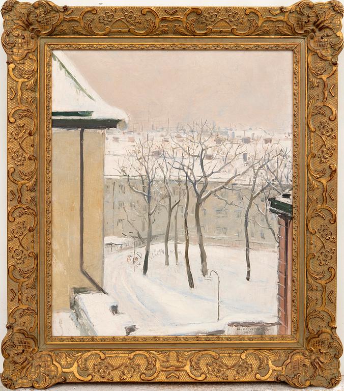 Olle Hjortzberg, "From Professor Hjortzberg's Window".