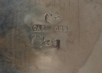 TEGLASHÅLLARE, silver. Sasikov, Moskva 1879.