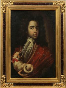 OKÄND KONSTNÄR, olja på duk,  1700-tal.