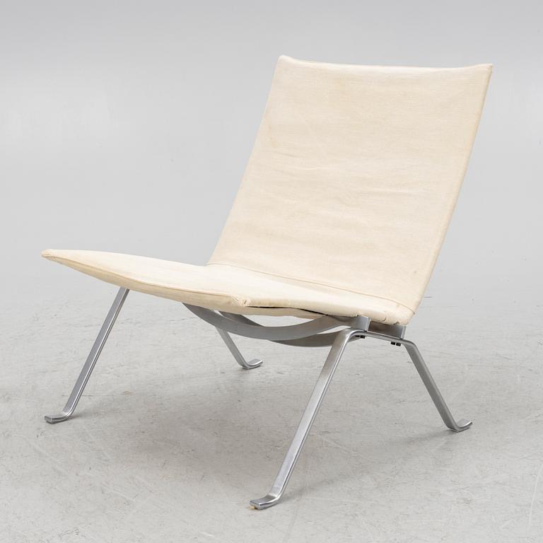 Poul Kjaerholm, a "PK-22" armchair, E Kold Christensen, Denmark.