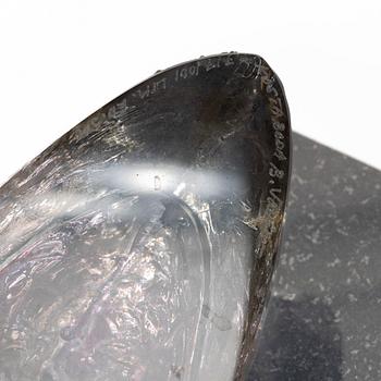 Bertil Vallien, glass sculpture, Kosta Boda.
