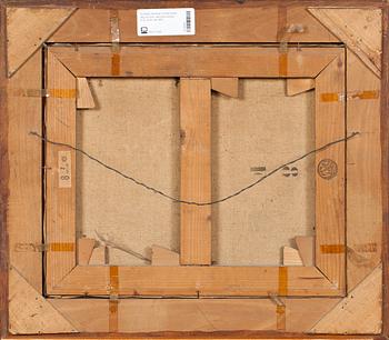 OKÄND KONSTNÄR, olja på duk, monogramsign A.N. samt dat 1912.