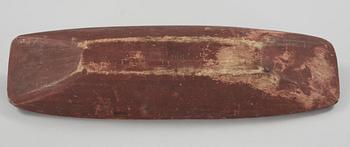 TRÅG, 2 st, allmoge, Hälsingland, 1800-tal.