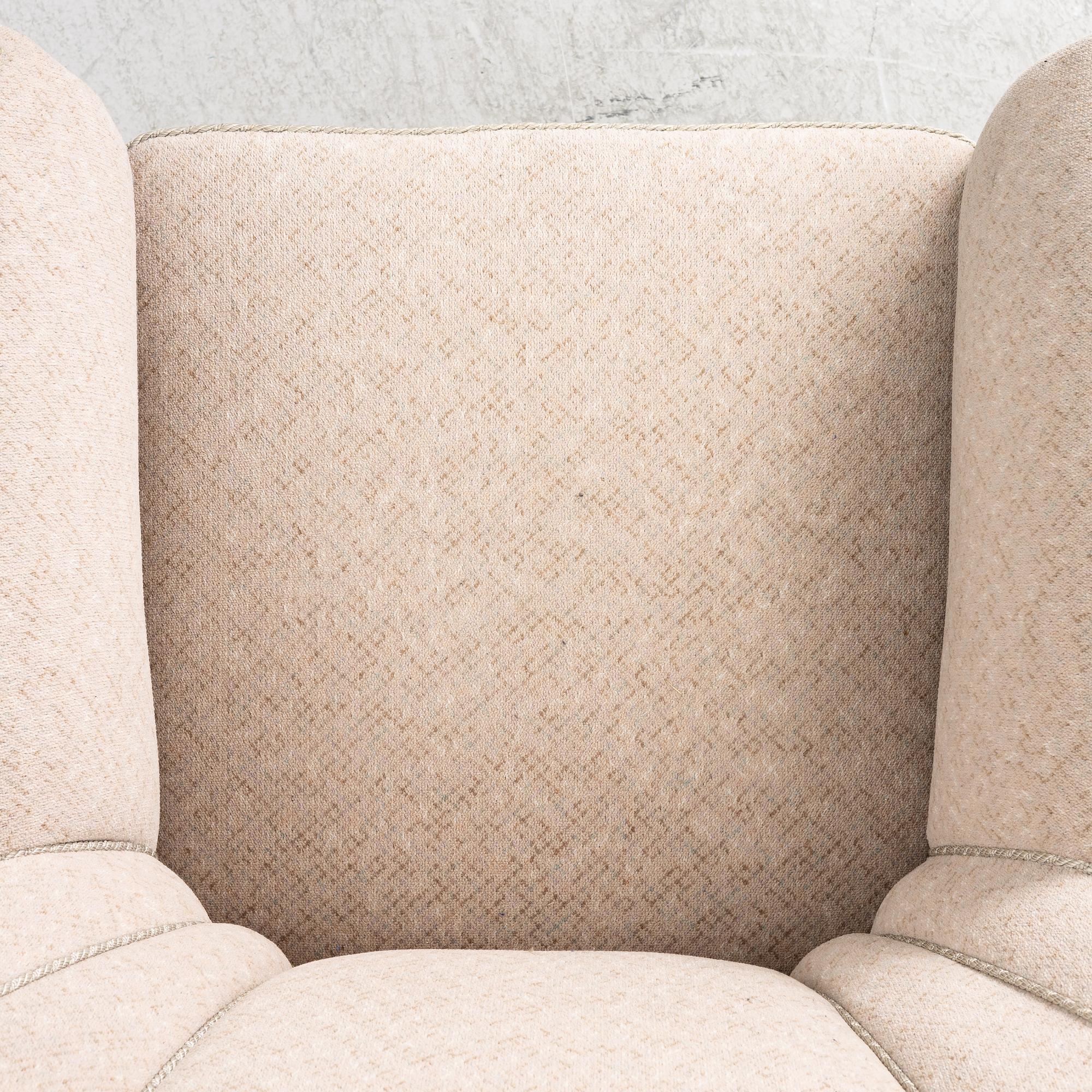 A pair of Swedish modern armchairs, first half of the 20th century.