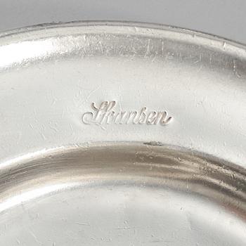 SERVISDELAR, 14 st, så kallat restaurangsilver, bl a Gense, 1900-tal.