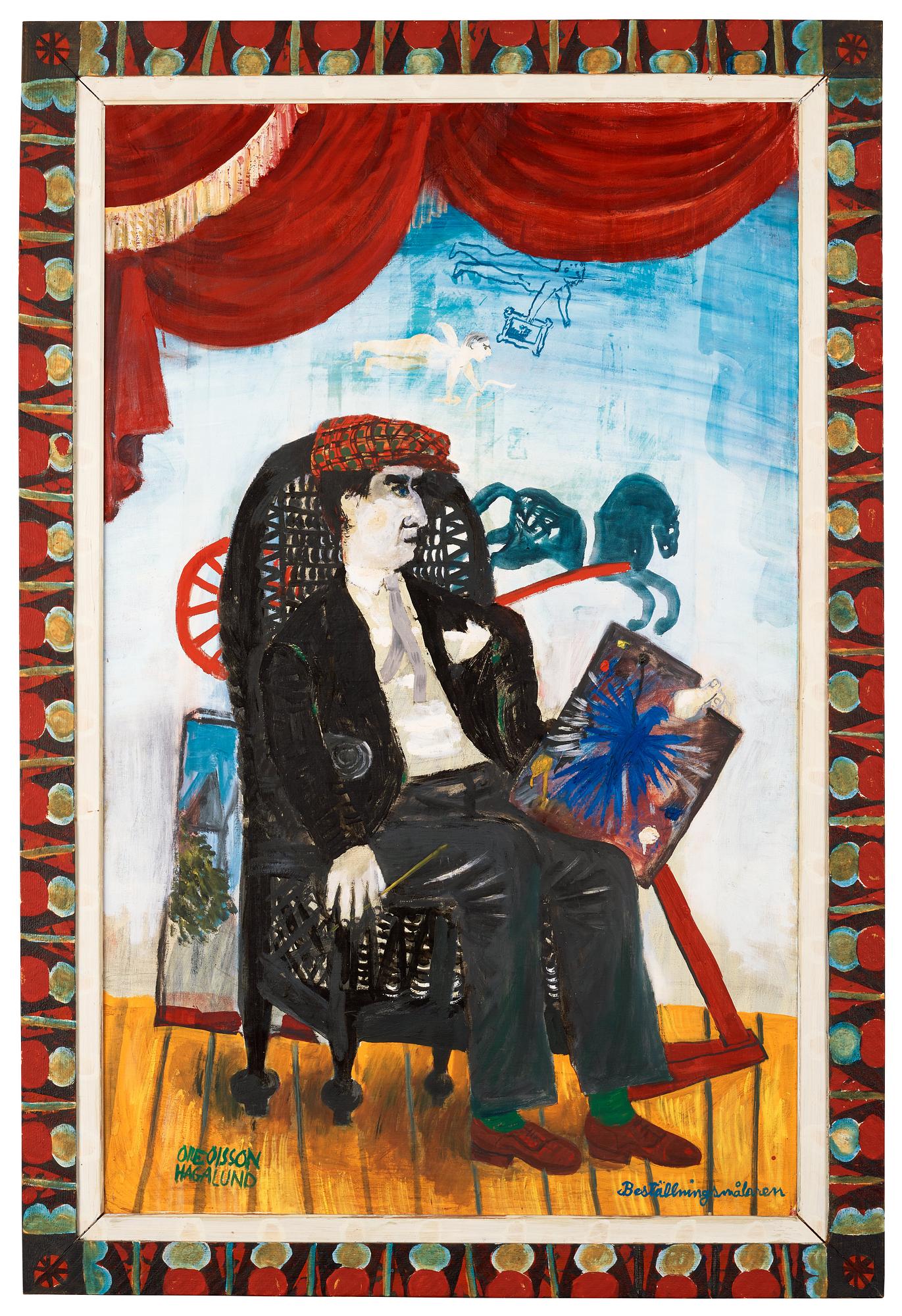 Olle Olsson-Hagalund, "Beställningsmålaren".