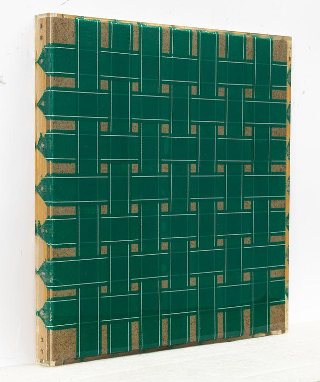 Clay Ketter, "Green lawnchair A”.