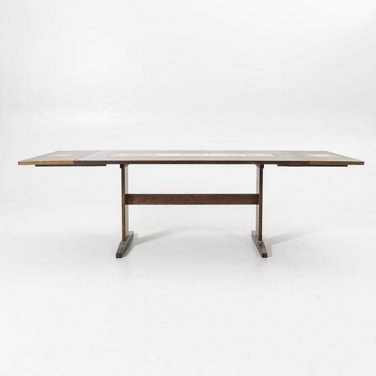 Poul H. Poulsen, dining set, 7 pieces, 1970s, Denmark.